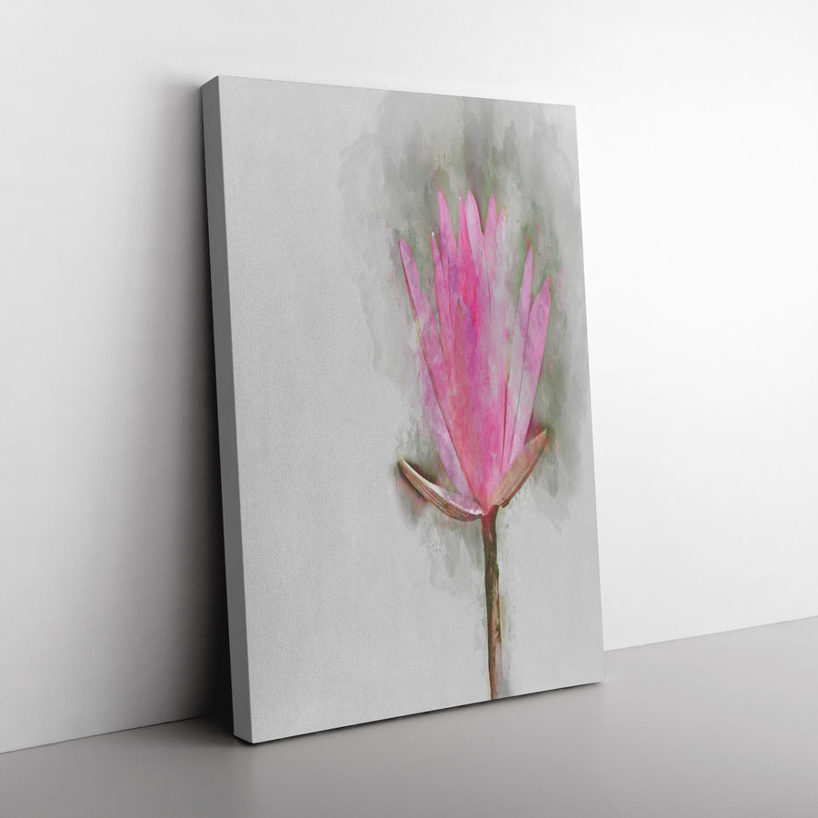 Wabi Sabi Lotus Minimalist Design