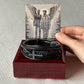 Embrace the Journey Men's Cross Bracelet