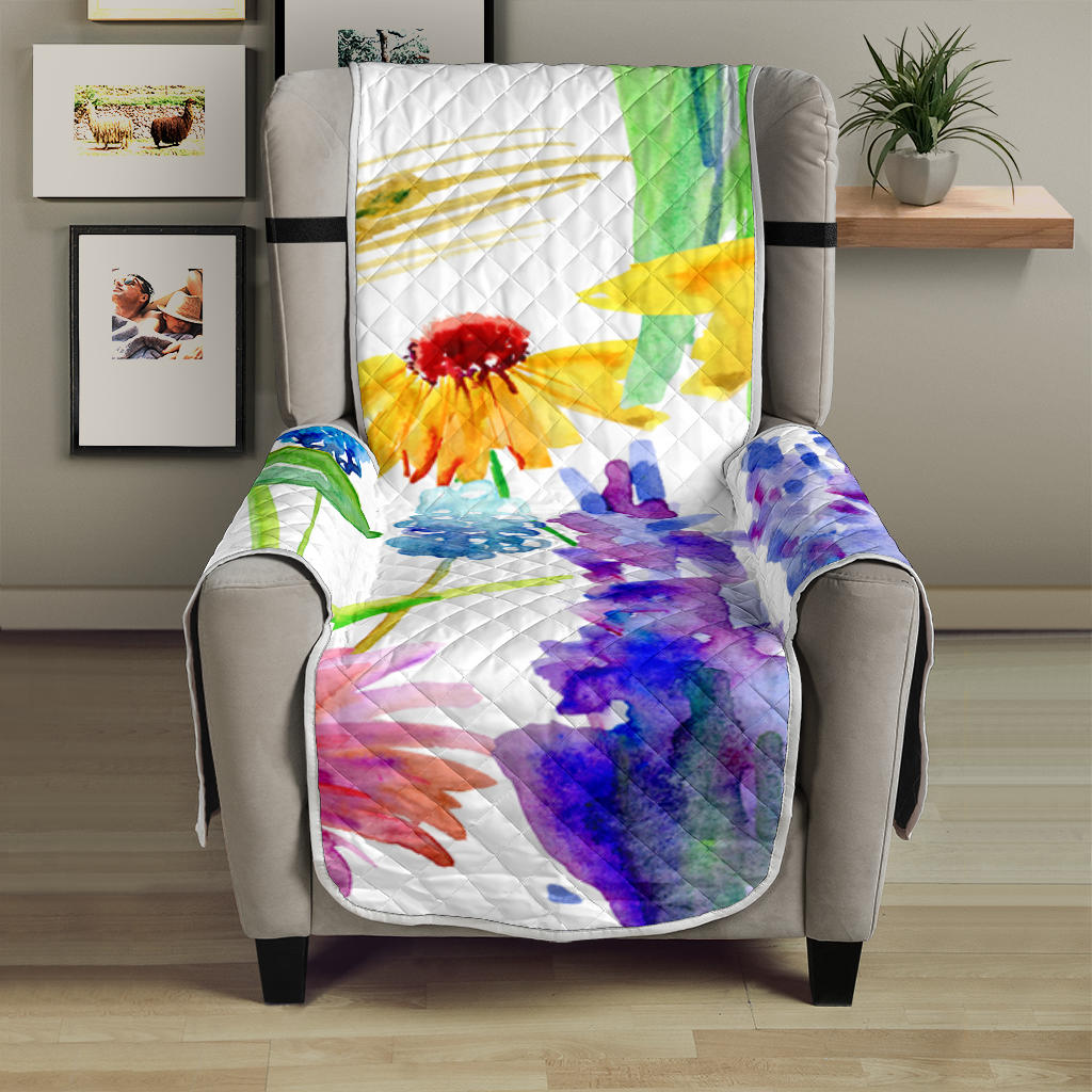 Spring Flowers Recliner Protector