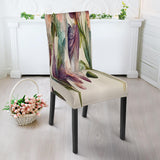 Dining Chair Slipcover Exotic Floral Paradise