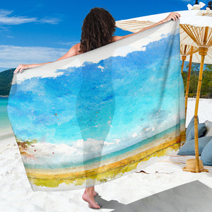 Watercolor Beach