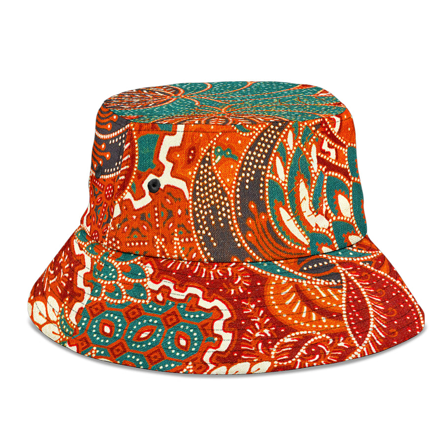 Tropical Sunset Bucket Hat Custom Design