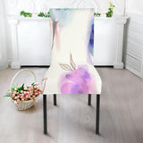 Dining Chair Slipcovers Large Watercolor Flowers