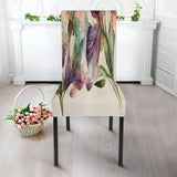 Dining Chair Slipcover Exotic Floral Paradise