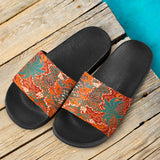 Tropical Sunset Custom Art Design Sandals