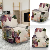 Reclining Chair Slipcover Exotic Floral Paradise