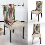 Dining Chair Slipcover Exotic Floral Paradise