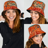 Tropical Sunset Bucket Hat Custom Design
