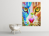 Cat Eyes Premium Matte Vertical Posters Custom Art Design