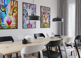 Cat Eyes Premium Matte Vertical Posters Custom Art Design
