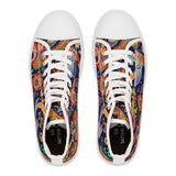 Birds and Flowers Women's High Top Sneakers