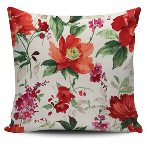 Floral - Flame Cushion Cover