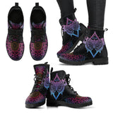 Spiritual -Butterfly Women's Leather Boots
