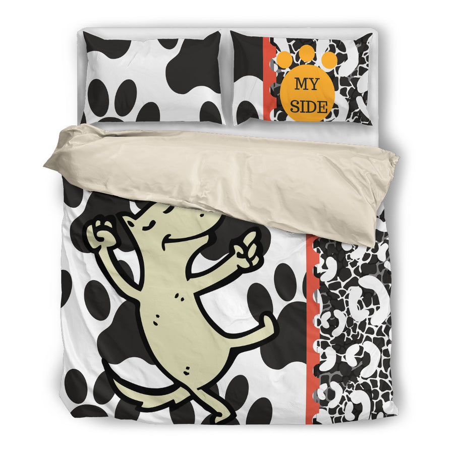 Woven Dance "Sleeping With The Dog" Custom Duvet Covers