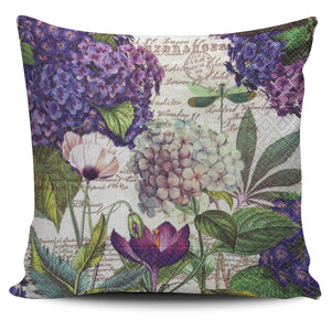 Floral -Hydrangea Cushion Cover