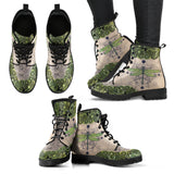 Green Dragonfly Handcrafted Boots