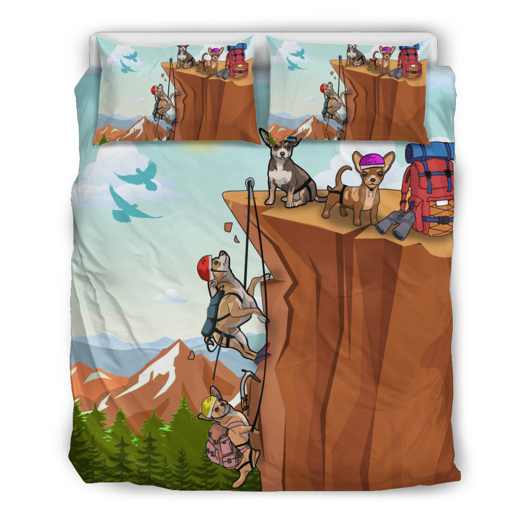 Chihuahua Climbing Bedding Set