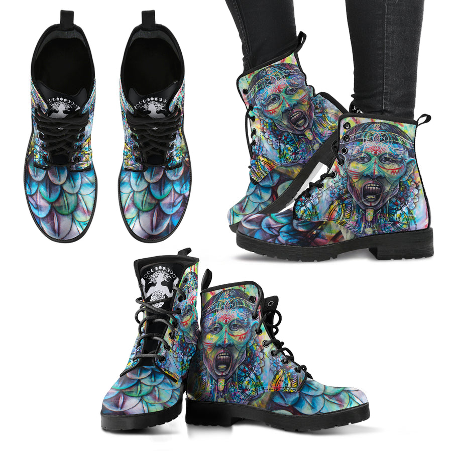 Shaman Women's Leather Boots