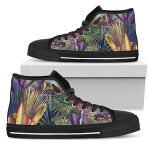 Hand Drawn Tropical Leaves