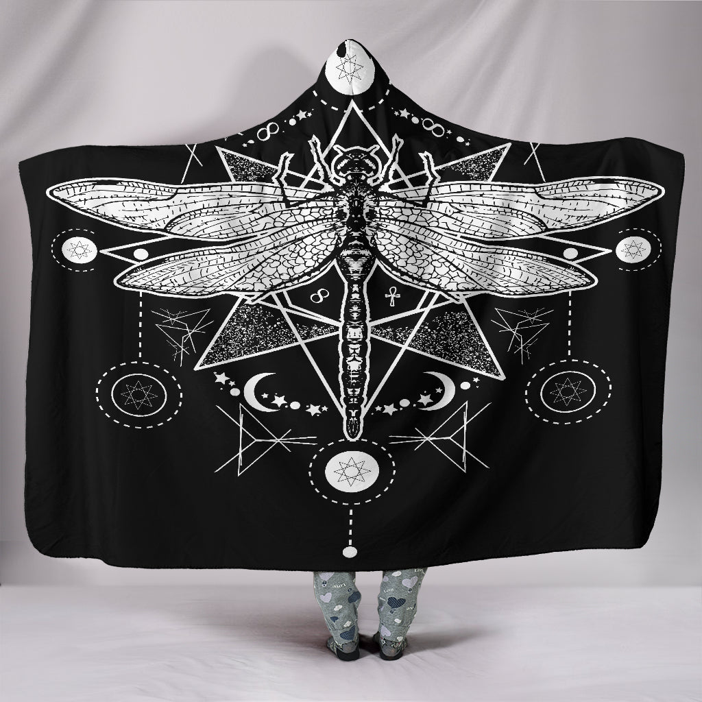 DRAGONFLY-Dragonfly Hoodie Blanket