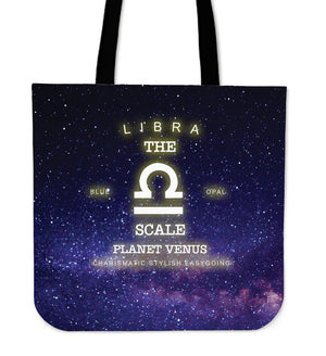 NP Zodiac Libra Tote Bag