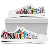 Spiritual- Woman Of Faith Low Top Shoes