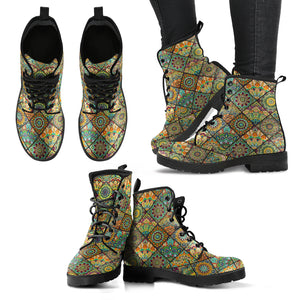 Mandalas  Boots  Custom Crafted