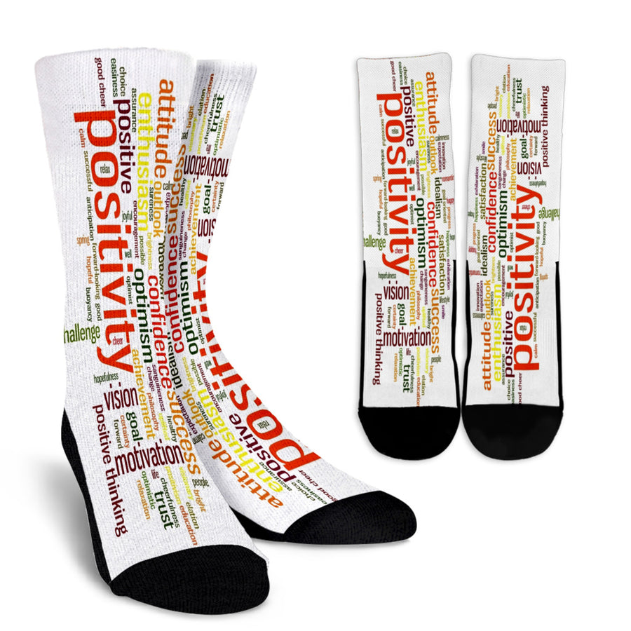 Positivity Crew Socks