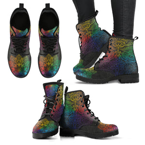 Dragonfly Mandala -Handcrafted Boots