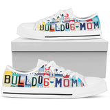 Dogs- Bulldog Mom Low Top