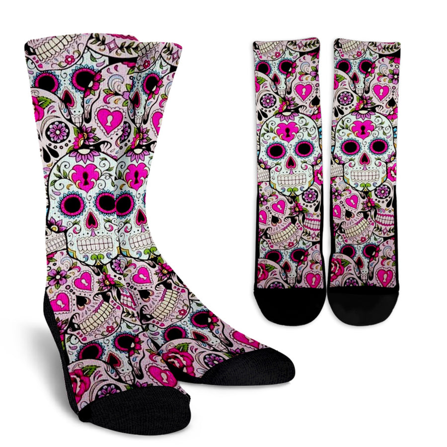 Skull Socks - Crew Socks