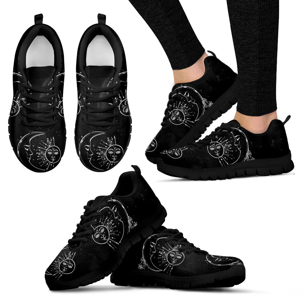 Sun and Moon  Women's Sneakers