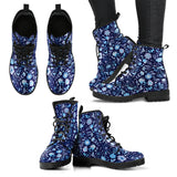 Flowers Hand Crafted Artistic Flower Boots