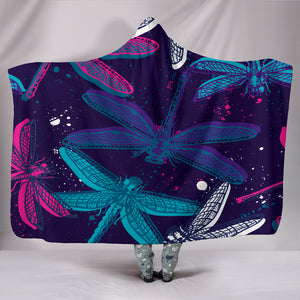 DRAGONFLY- Dragonfly Hoodie Blanket