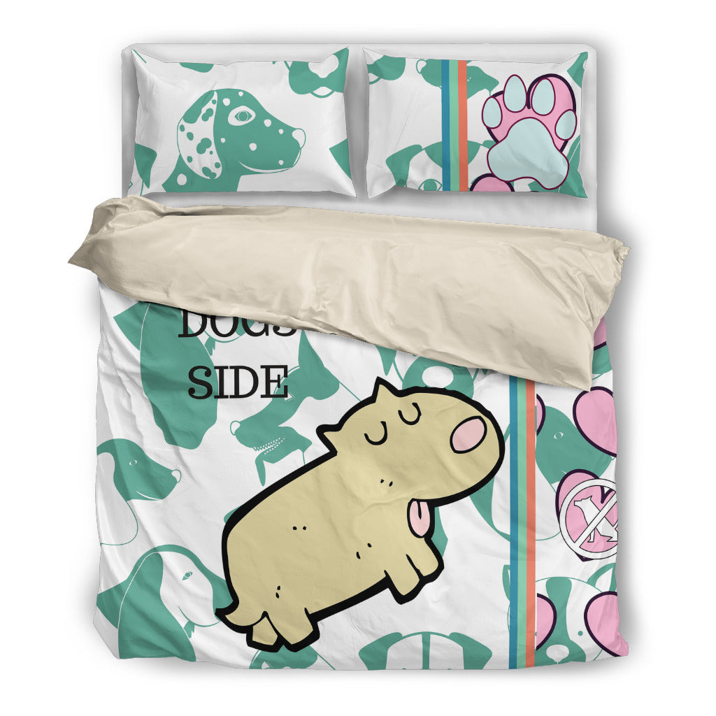 Woven Dance "Sleeping With The Dog" Custom Duvet Covers