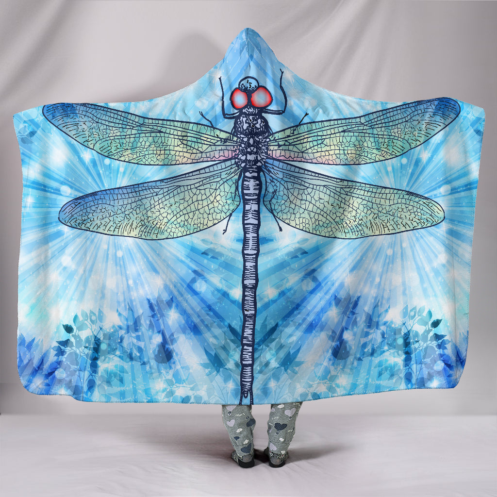 DRAGONFLY-Dragonfly 2 Cosy Custom Hooded Blanket