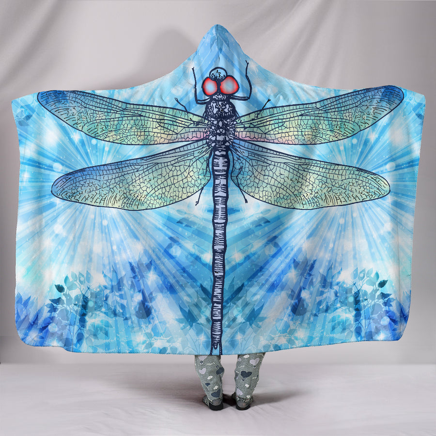 DRAGONFLY-Dragonfly 2 Cosy Custom Hooded Blanket