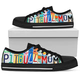 Dogs- Pitbull Mom Low Top