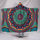 MANDALA- Yoga Mandala Hooded Blanket