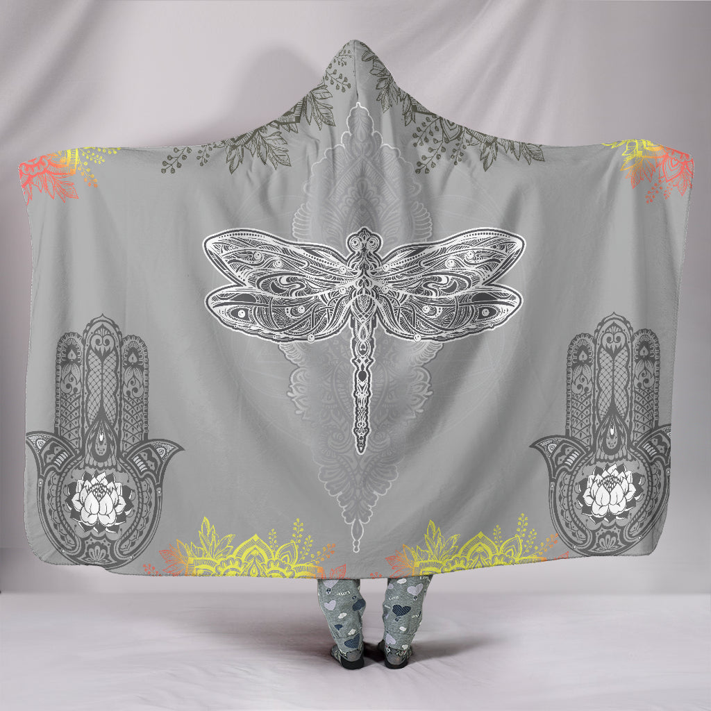 DRAGONFLY-Dragonfly Hamsa Mandala