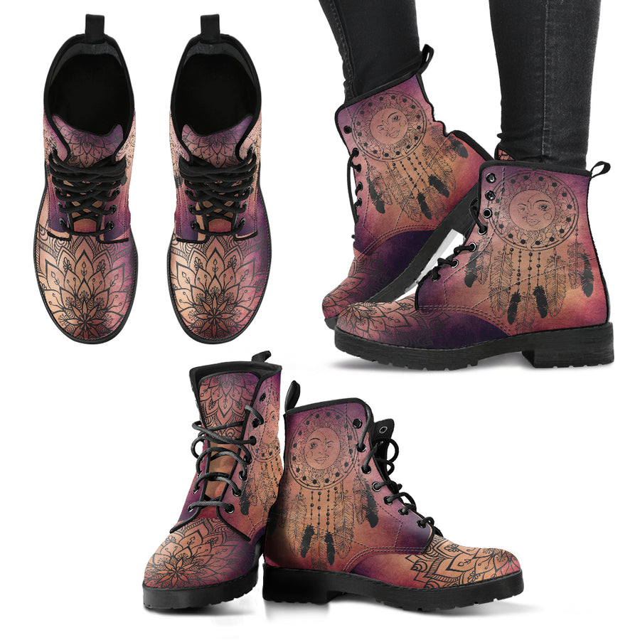 Dream Catcher - Women's Leather Boots Vegan Friendly
