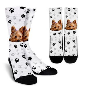 Yorkie Crew Socks