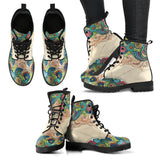 Henna- Women's Leather Boots Vegan Friendly