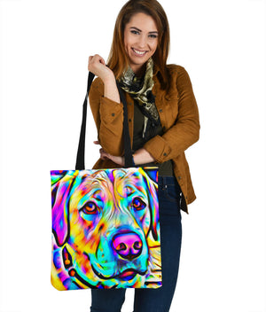 Dog Lovers Labrador Custom Art Tote