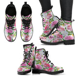 Flowers-Watercolor Floral Women"s Boots