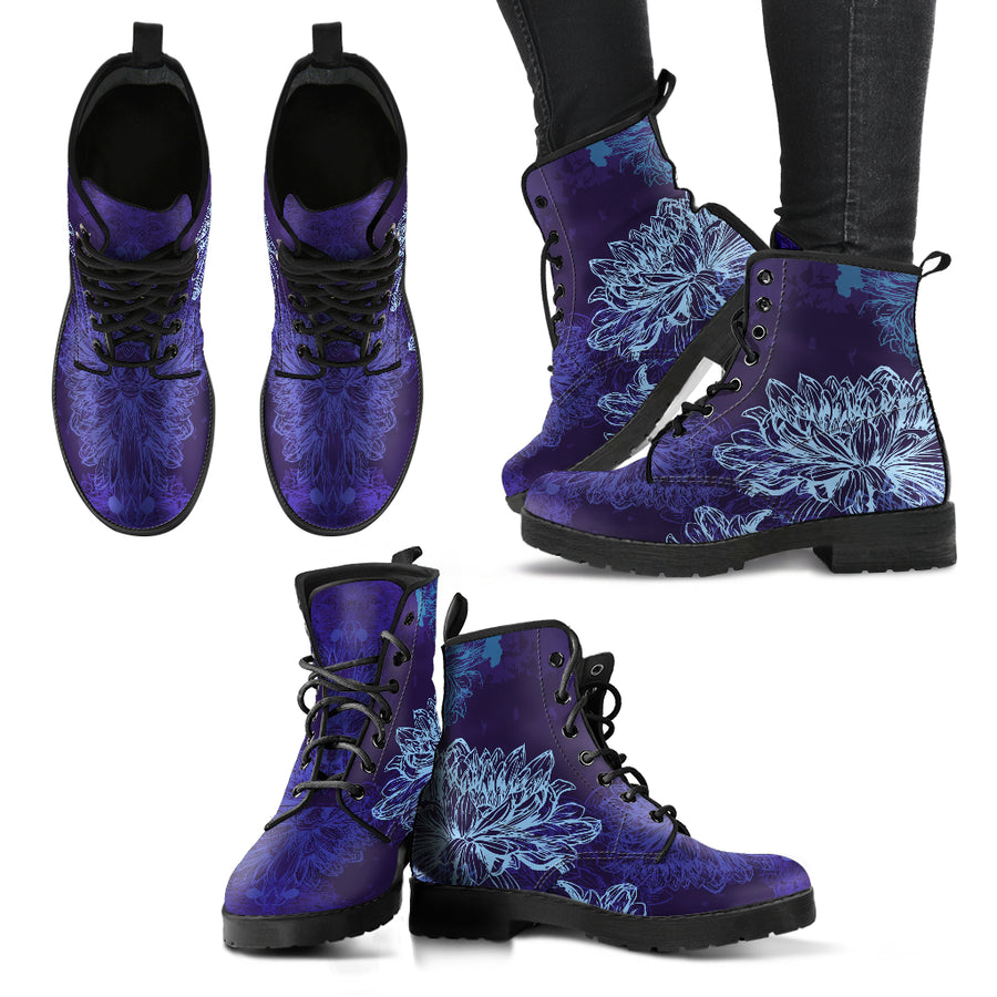Flowers-Vervenia Women's Leather Boots