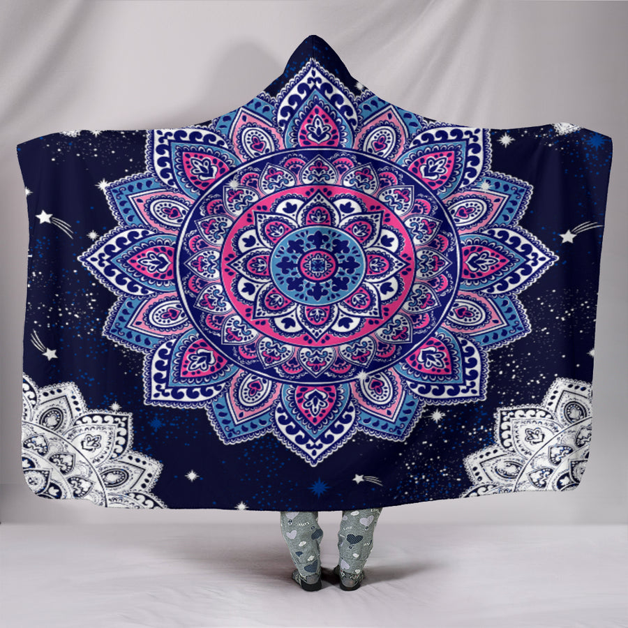 MANDALA- Hoodie Blanket Wearable Art