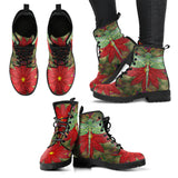 Dragonfly Henna Women's Leather Boots