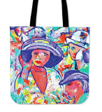 Girl with Purple Hat Tote Bag JUST PAY SHIPPING