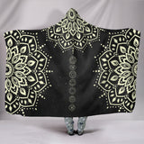 MANDALA- Chakra Mandala Cosy Hoodie Blanket